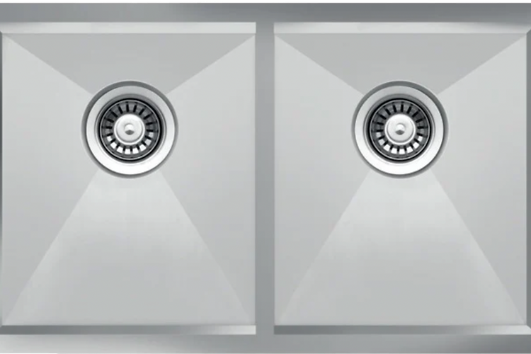 Z 350.50.50 (30"x18") Double Bowl Kitchen Sinks