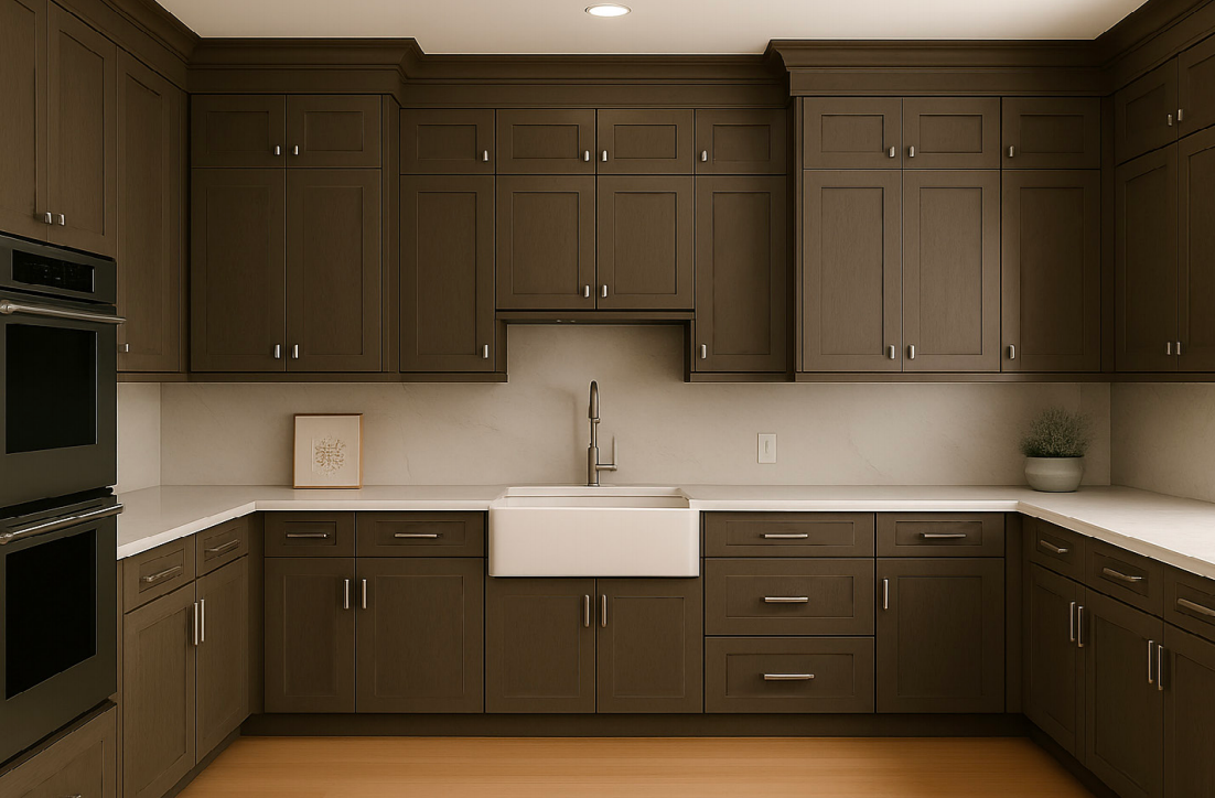 Shaker Dark Espresso Cabinet