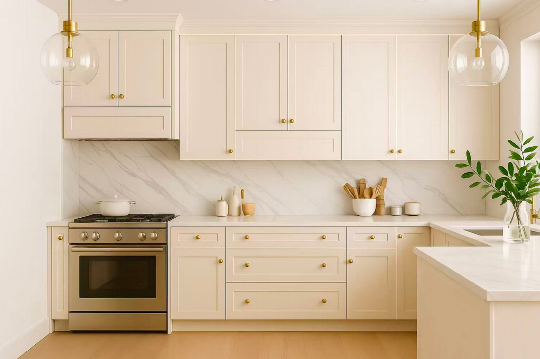 Shaker Light Beige Cabinet