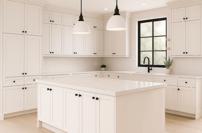 Shaker White Cabinet