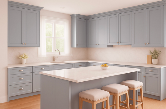 Shaker Light Grey Cabinet