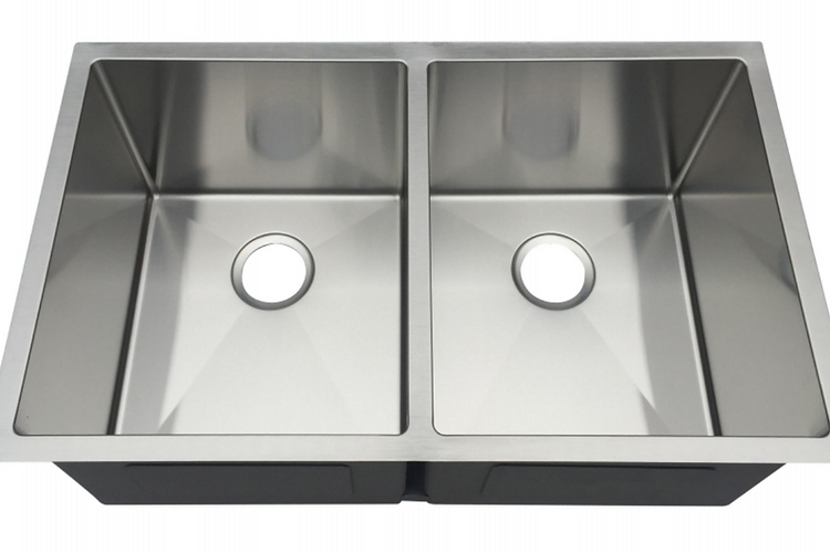 A+ (32"X19"X9") Double Bowl Kitchen Sink
